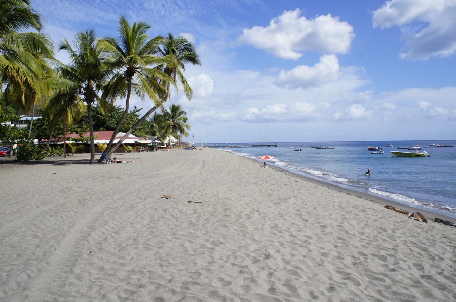 Photo de la plage de Carbet Nord (Chez les pêcheurs)